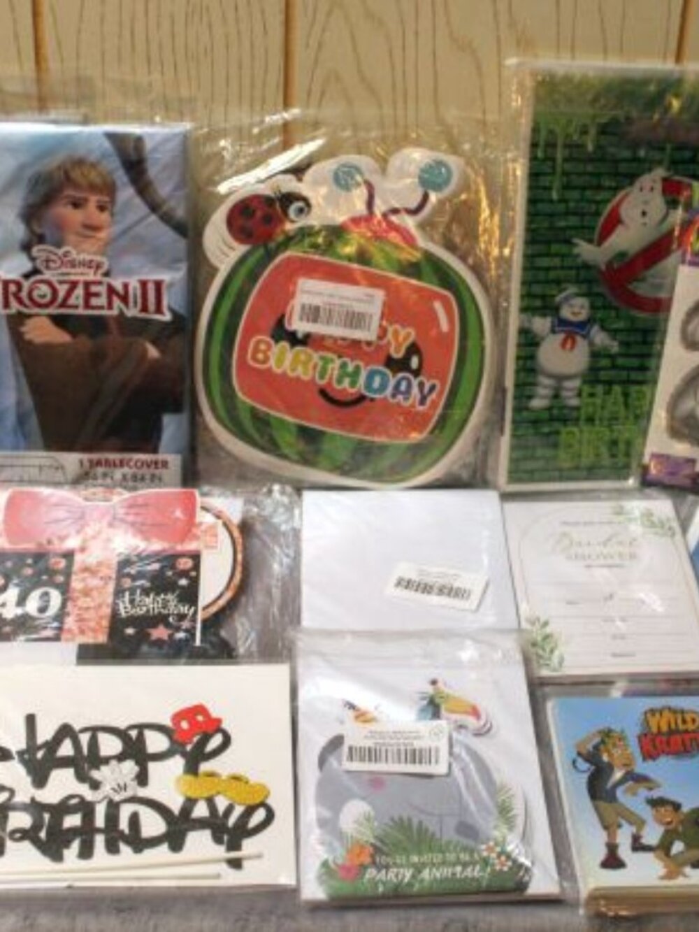 Mixed Lot of Party Supplies & Decor 11 Items - New in Packages